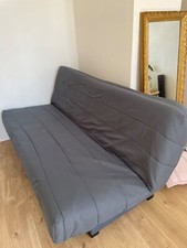 canapé lit coffre  conforama convertible avec son matelas 135x190