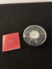 Pendulette ronde gravée en