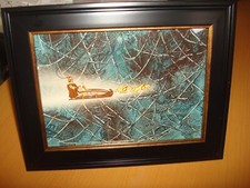 RARE PHOTO D ARCHIVES LES MONDES ENGLOUTIS EPISODE ICELANDIS ARKANA EN TRAINEAU