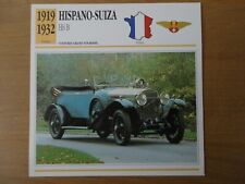 HISPANO - SUIZA H6 B " france