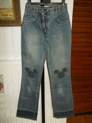 Vintage pantalon jeans bleu - pantalon,