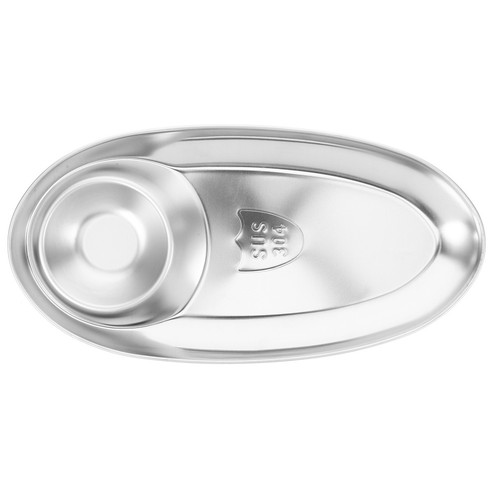 Assiette camping acier - en,