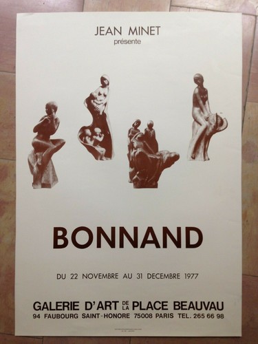 Bonnand 1977 original poster - bonnand,