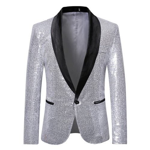 Habillé sequin costume veste - habillé,