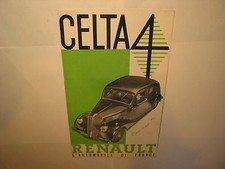 BROCHURE RENAULT LA CELTA 4