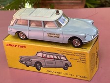 Dinky Toys 556 CITROËN ID 19 DS AMBULANCE état Neuf Mint in box