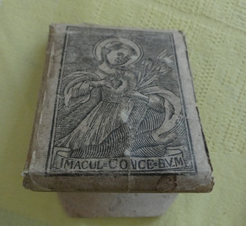Rare image pieuse - , amulette