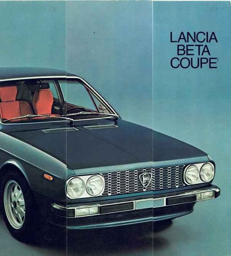 Catalogue brochure lancia beta - brochure,