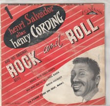 45 tours ep Henri SALVADOR ( Henry Cording ) Rock and Roll N° 1