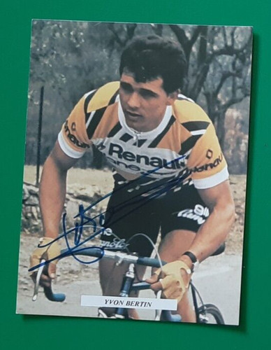 Cyclisme carte cycliste yvon - carte,