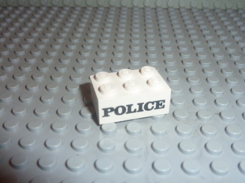 Lego vintage white brick - white,
