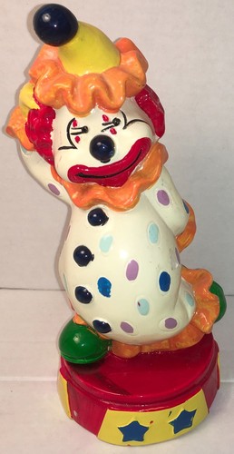 Colorful plastic circus - 8”,