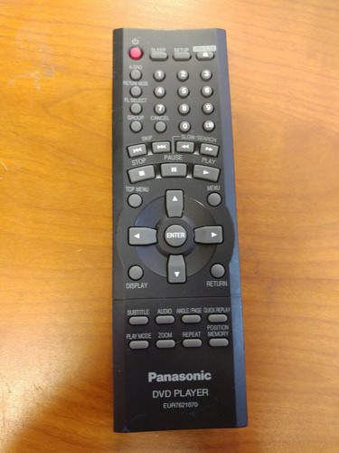 Panasonic dvd player remote - panasonic,