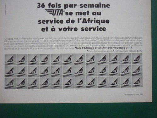 1969 pub compagnie aerienne - pub,