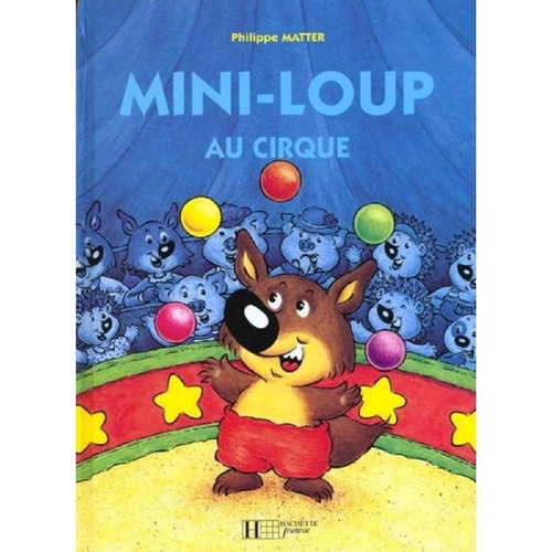 Livre mini loup cirque - au,