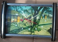 Réveil mécanique vintage decor maison en fond fonctionne