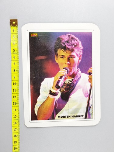 Carte postale morten harket - morten,