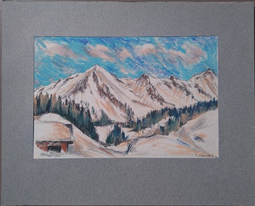 Pastel craie pic - pastel, le