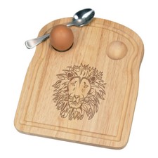 Lion visage petit déjeuner - lion,