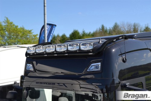 Toit barre noir leds - toit, +