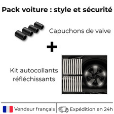 Pack voiture : capuchons de