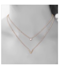 Collier Double Rangs en