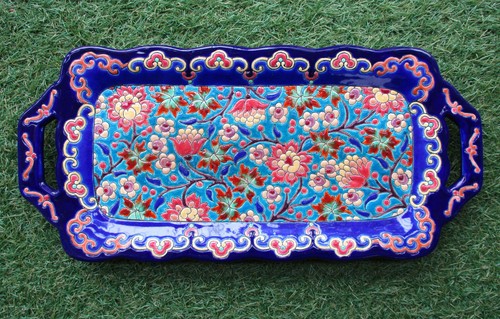 Ancien très beau - plat, cake