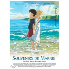 SOUVENIRS DE MARNIE Affiche de Film  40x54 - 2015 - Hayao Miyazaki, Studio Ghibl