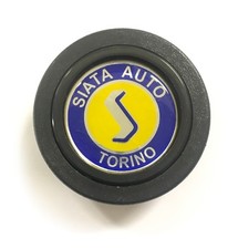 Bouton Klaxon SIATA Jaune Bleu