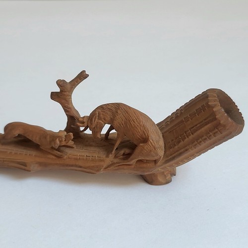 Tête pipe bois sculpté - de, en