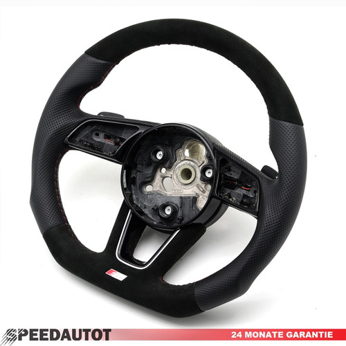 échange volant alcantara plat - volant,