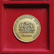 Médaille bronze ville - , de