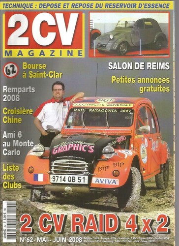 Magazine 2 cv raid - cv,