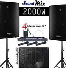 Système Son Ibiza, 2000 W RMS