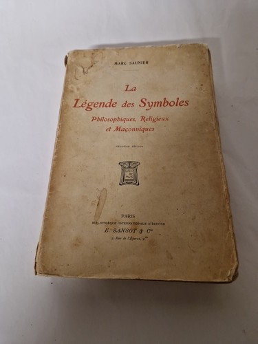 Livre legende des - la, symboles