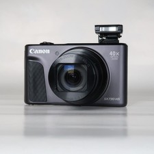 Canon PowerShot SX730 HS Digital Camera Black 20.3MP, 40x, Case, SD Card - Mint