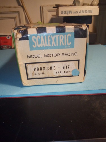 Scalextric boite rare c46 - scalextric,