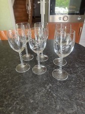 6 verres a vin rouge en