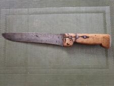 Ancien Couteau Boucher "PRADEL " FRANCE années 50 ...De Cuisine Vintage Bistrot