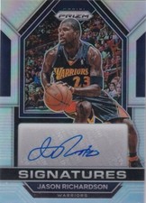 Panini Prizm 2022-23 NBA Basketball Numéro Sig-Jrc Jason Richardson Auto Silver
