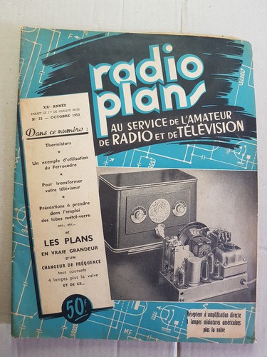 Rare tsf radio plans - rare,