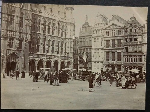 Belgique bruxelles 1899 place - belgique,