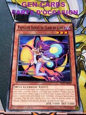 CARTE Yu Gi Oh PAPILLON VIOLET DE CLAIR DE LUNE SHVI-FR009 1ère édition