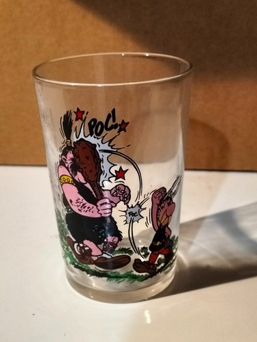 Verre moutarde 1968 asterix - moutarde,
