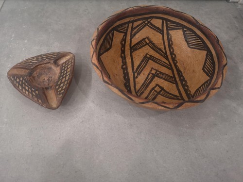 Lot poterie berbère - (plats, et