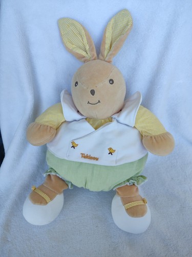 Doudou peluche lapin boule - doudou,
