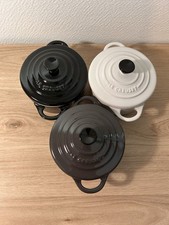 3 Mini Cocotte Le Creuset En Céramique