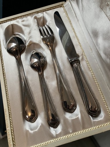 Beau coffret baptême métal - coffret,