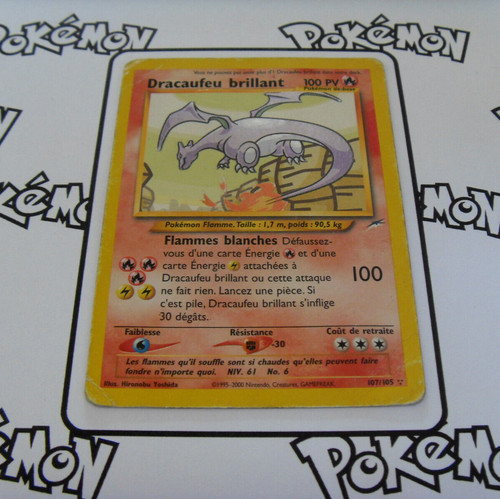 Carte pokemon dracaufeu - pokemon,
