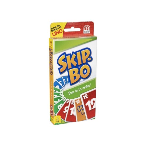 Jeu cartes skip bo - cartes, skip-bo